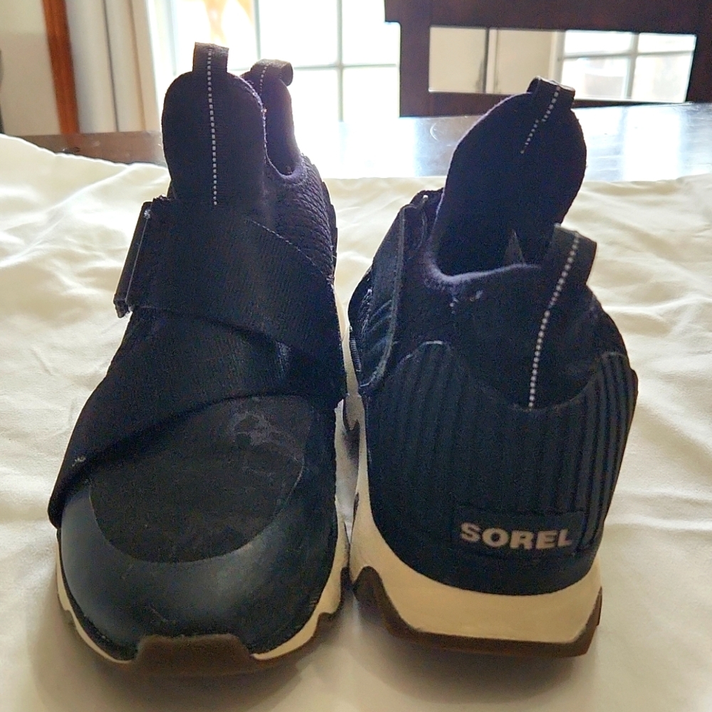 Sorel Kinetic Sneak High Top Black Sneaker